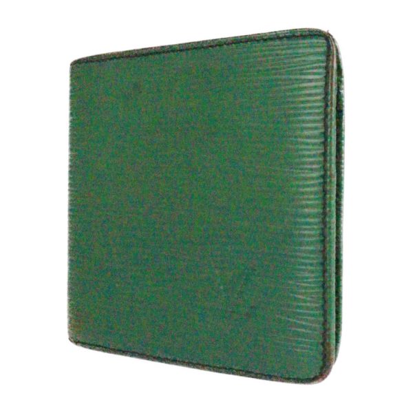 2209061001045 2 Louis Vuitton Epi Leather Bifold Wallet Green