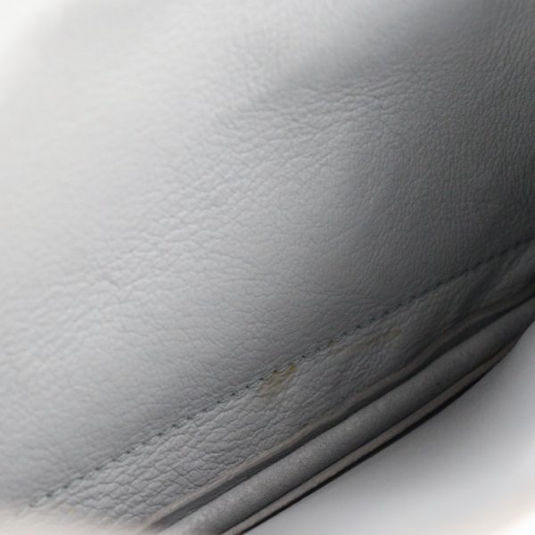 2209103008038 7 Balenciaga Paper Leather Shoulder Bag Silver