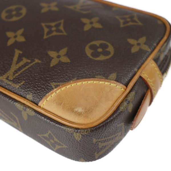 2209121001010 5 Louis Vuitton Marly Dragonne PM Bag Brown