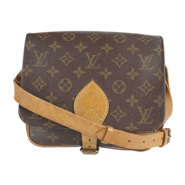 2210071001010 1 Louis Vuitton Shoulder Bag Monogram Canvas Brown