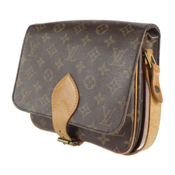 2210071001010 2 Louis Vuitton Shoulder Bag Monogram Canvas Brown