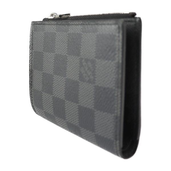 2210121001012 2 Louis Vuitton Smart Bifold Wallet Gray Black