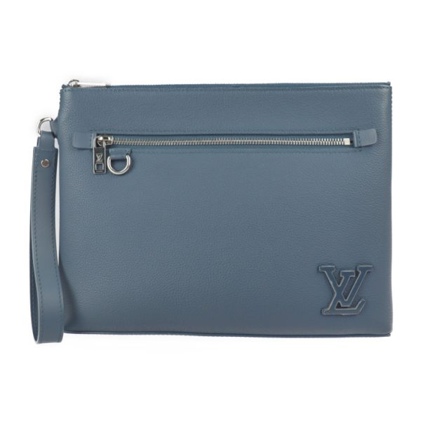 2211013010023 1 Louis Vuitton Pochette Ipad Bag Blue