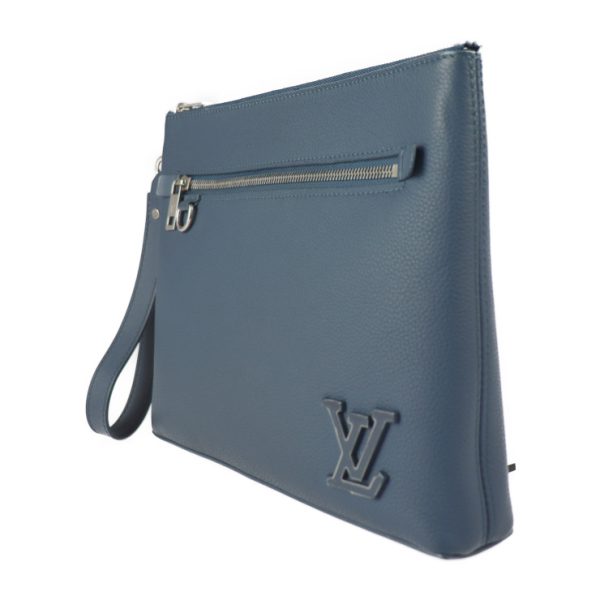 2211013010023 2 Louis Vuitton Pochette Ipad Bag Blue