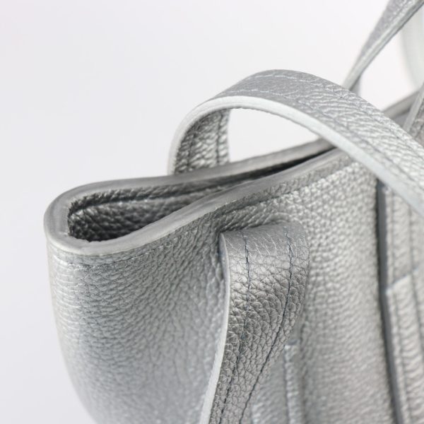 2211013010026 7 Balenciaga Everyday XS Leather Handbag Silver