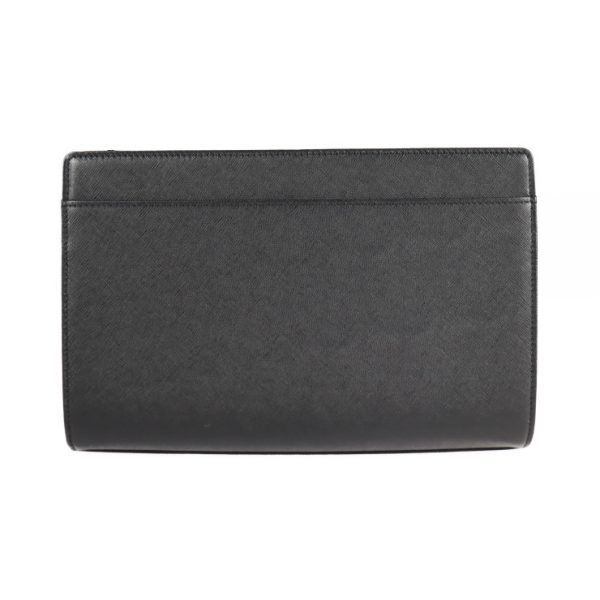 2211043007065 3 Burberry Calf Leather Clutch Bag Black