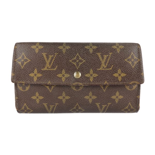 2212031002002 1 Louis Vuitton Monogram Canvas Wallet Brown