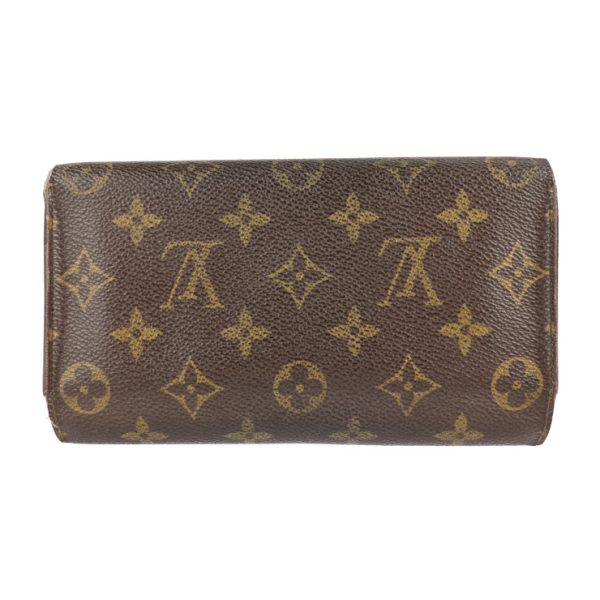 2212031002002 3 Louis Vuitton Monogram Canvas Wallet Brown