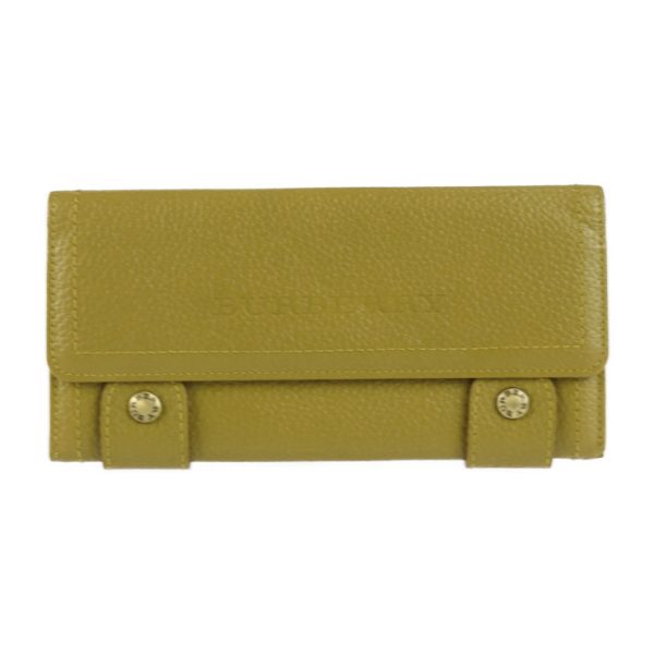 2212083001069 1 Burberry Leather Bifold Wallet Olive