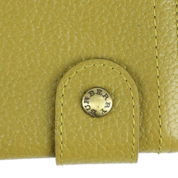 2212083001069 7 Burberry Leather Bifold Wallet Olive