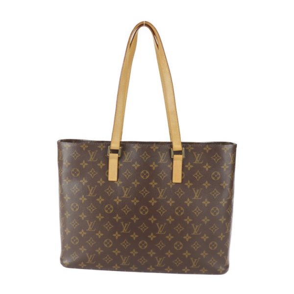 2213081001015 1 Louis Vuitton Tote Bag Monogram Canvas Brown