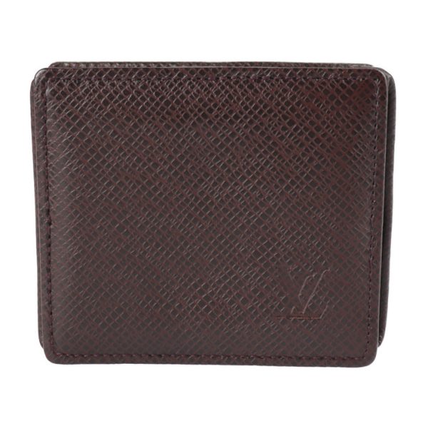 2214103001102 1 Louis Vuitton Portomone Boite Coin Case Acaju