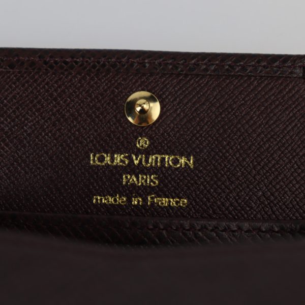 2214103001102 8 Louis Vuitton Portomone Boite Coin Case Acaju