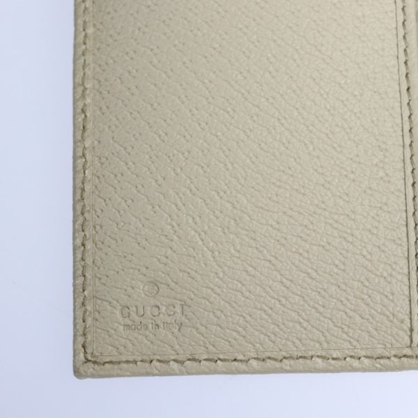 2214113007088 8 Gucci Bifold Wallet GG Canvas Leather Beige Ivory