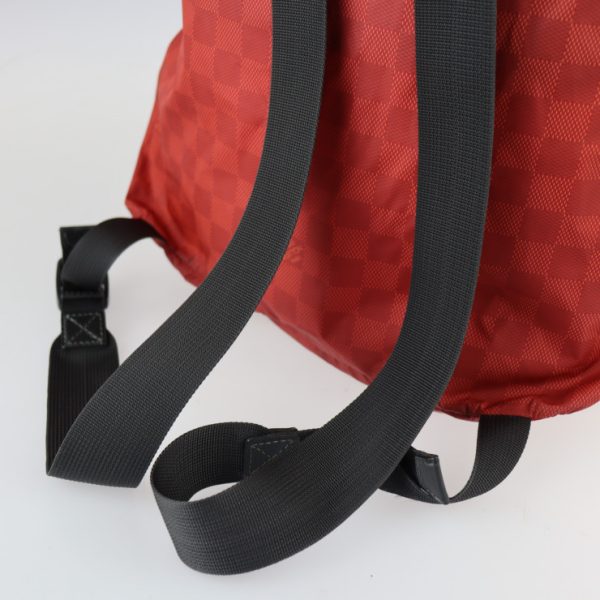 2214113007103 6 Louis Vuitton Light Pack Rucksack Red Series Black