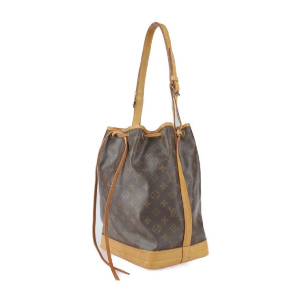 2215081001017 2 Louis Vuitton Noe Shoulder Bag Monogram Canvas Brown