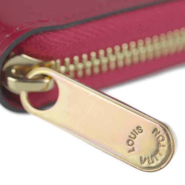 2216013008096 6 Louis Vuitton Zippy Wallet Vernis Monogram Long Wallet Pink