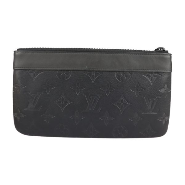 2216013008103 3 Louis Vuitton Pochette Discovery Pm Monogram Shadow Clutch Bag Noir