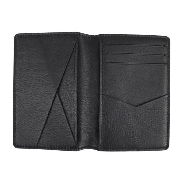 2216013008123 5 Louis Vuitton Organizer De Poche Taurillon Leather Card Case Noir