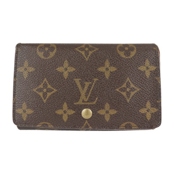 2216021001020 1 Louis Vuitton Monogram Canvas Wallet Brown