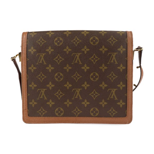 2216081001024 3 Louis Vuitton Raspail Shoulder Bag Leather Brown