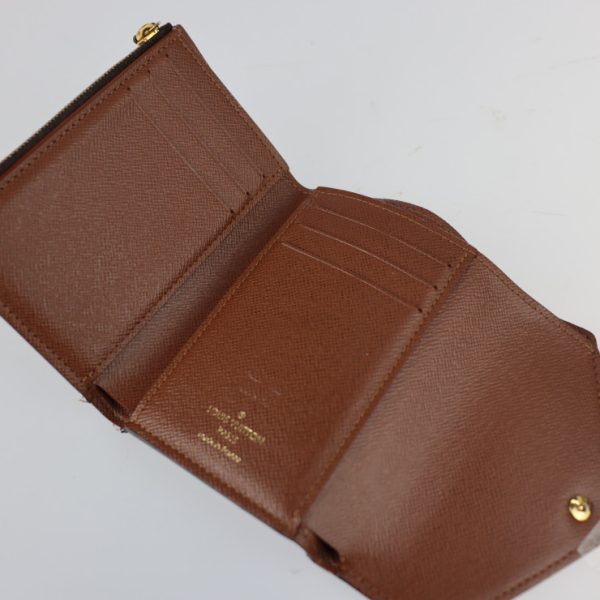 2216103008112 6 Louis Vuitton Portefeuille Tri fold Wallet Brown