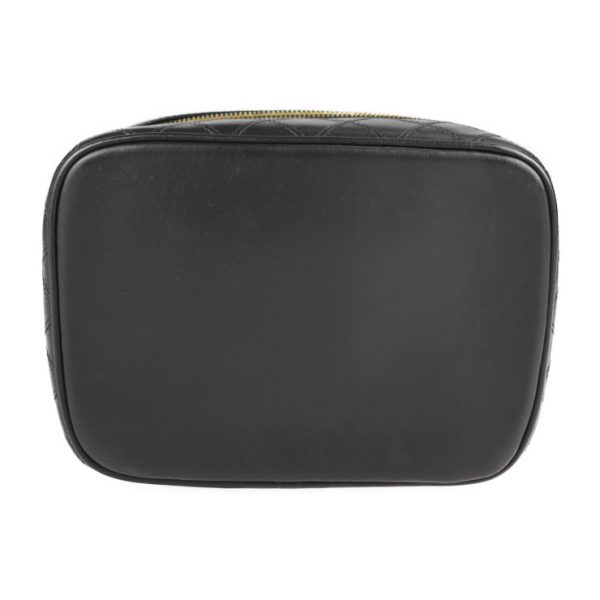 2217033007062 4 Chanel Vanity Bag Handbag Black Cosmetic Pouch