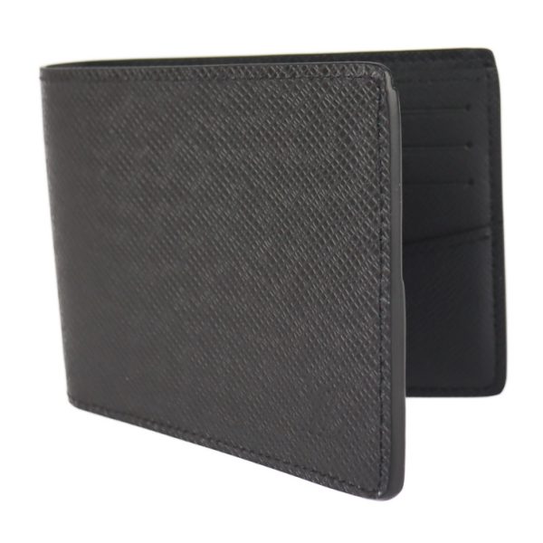 2217043008090 2 Louis Vuitton Taiga Leather Wallet Black