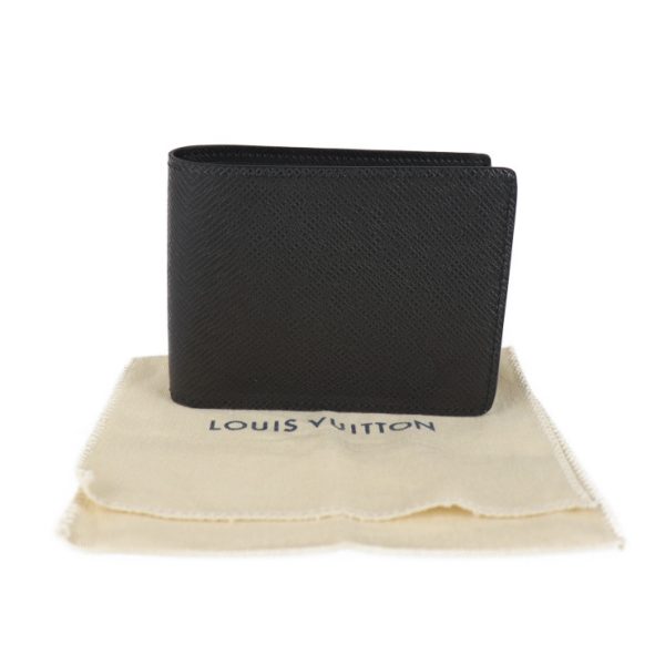 2217043008090 9 Louis Vuitton Taiga Leather Wallet Black