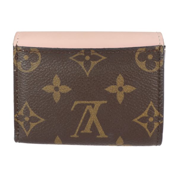 2217051001021 3 Louis Vuitton Monogram Canvas Wallet Brown Pink