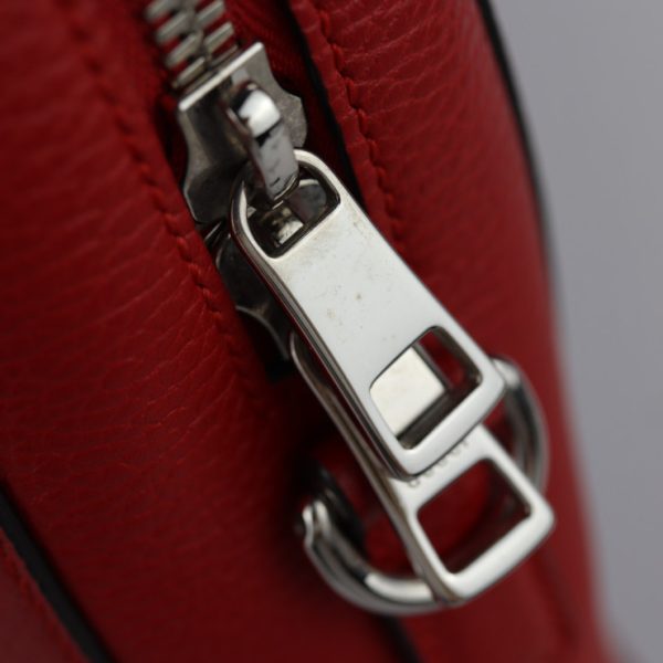 2217073008081 8 GUCCI Business Bag Leather Red