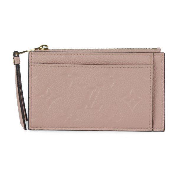 2218093008104 1 Louis Vuitton Carte Zip Coin Case Rose Poudre Pink