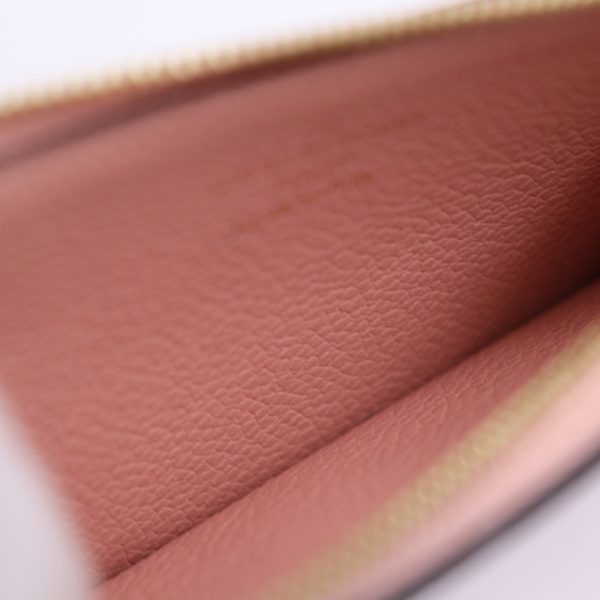 2218093008104 7 Louis Vuitton Carte Zip Coin Case Rose Poudre Pink