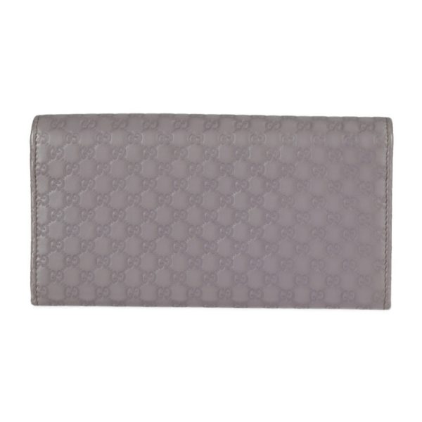 2218093008108 3 GUCCI Micro Guccisima Bifold Wallet Leather Lilac Gray