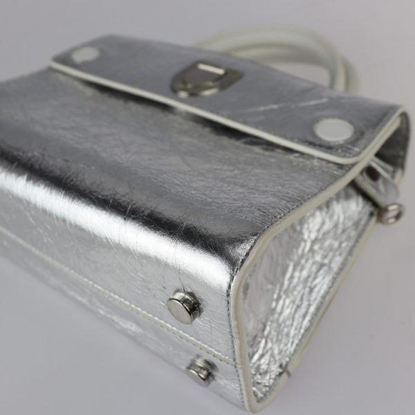 2218123008149 5 Dior Evermini Leather Handbag Silver