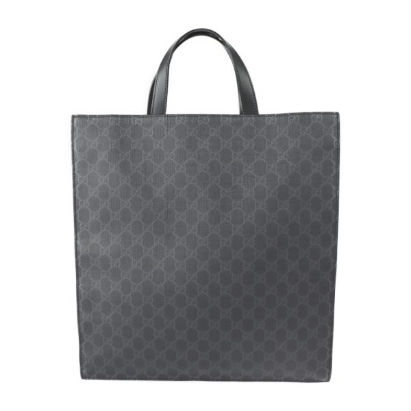 2218123008156 3 Gucci Courier GG Supreme Tote Bag Gray Multicolor