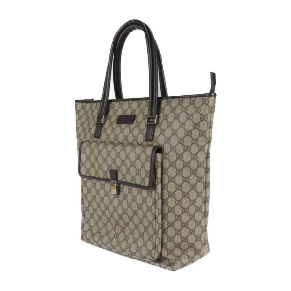 2219073007086 2 GUCCI Tote Bag GG Canvas Beige Brown