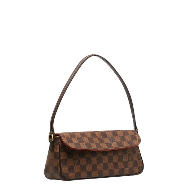 222 43027 2 Louis Vuitton Damier Recoleta Shoulder Bag Brown