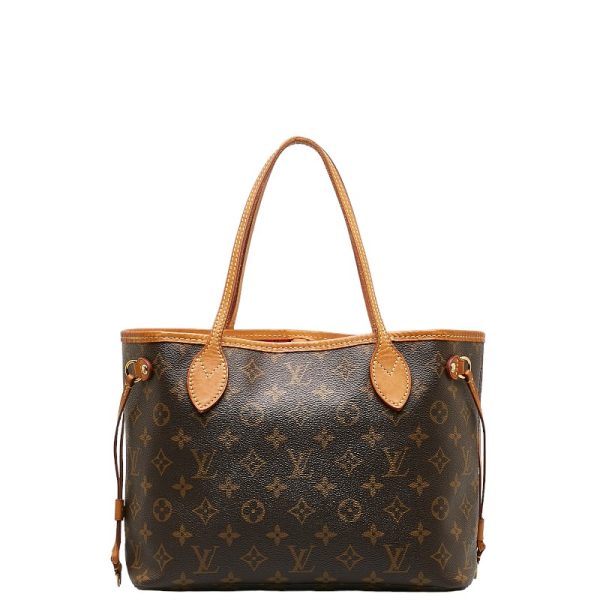 222 43036 4 Louis Vuitton Monogram Neverfull PM Brown