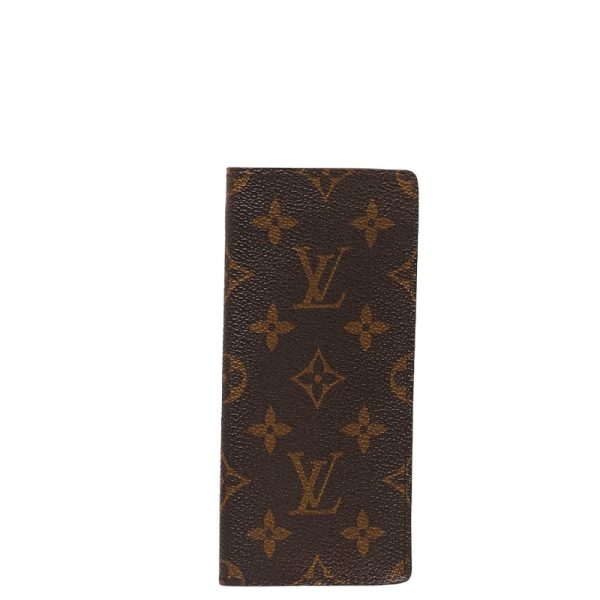 222 44039 2 Louis Vuitton Etuilunette Sample Glasses Case Accessory M62962 Brown