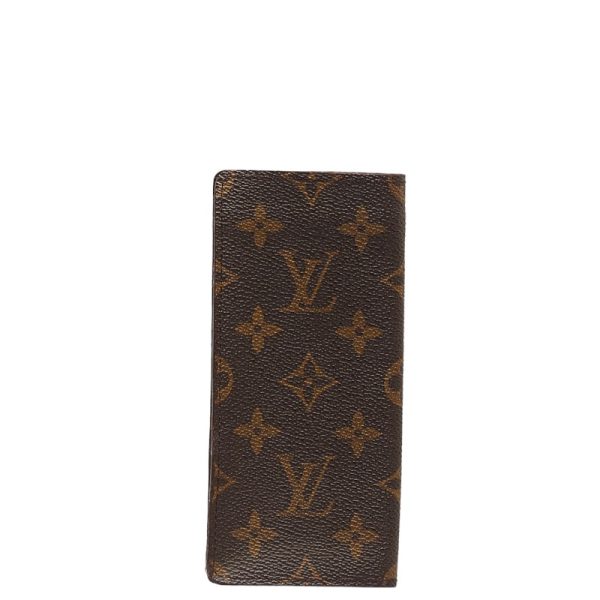 222 44039 3 Louis Vuitton Etuilunette Sample Glasses Case Accessory M62962 Brown