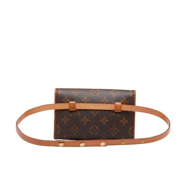 222 44073 3 Louis Vuitton Pochette Florentine XS Body Waist Bag Brown