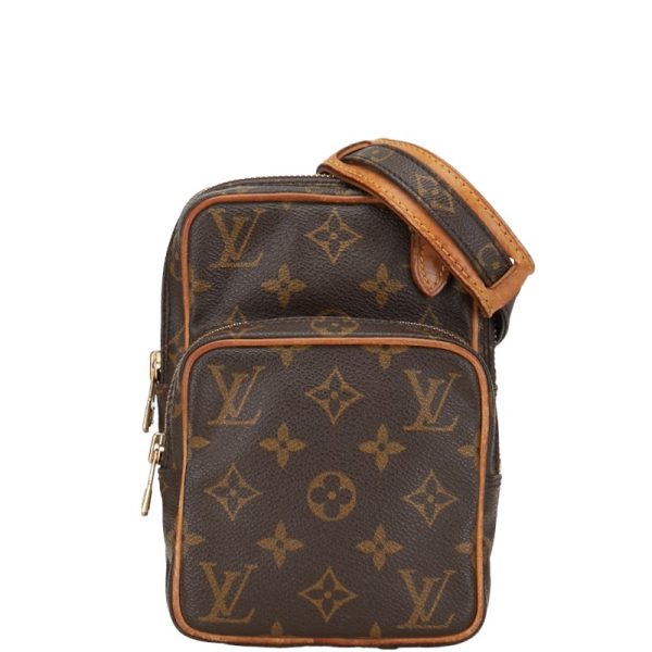 222 51936 1 Louis Vuitton Monogram Mini Amazon Shoulder Bag M45238 Brown