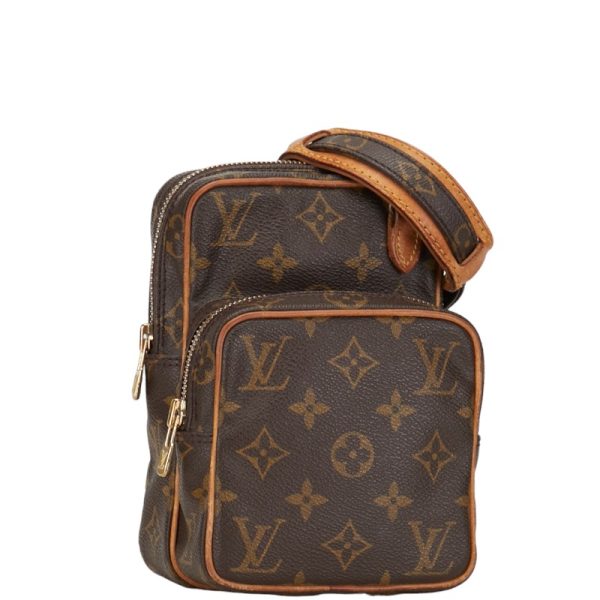 222 51936 2 Louis Vuitton Monogram Mini Amazon Shoulder Bag M45238 Brown