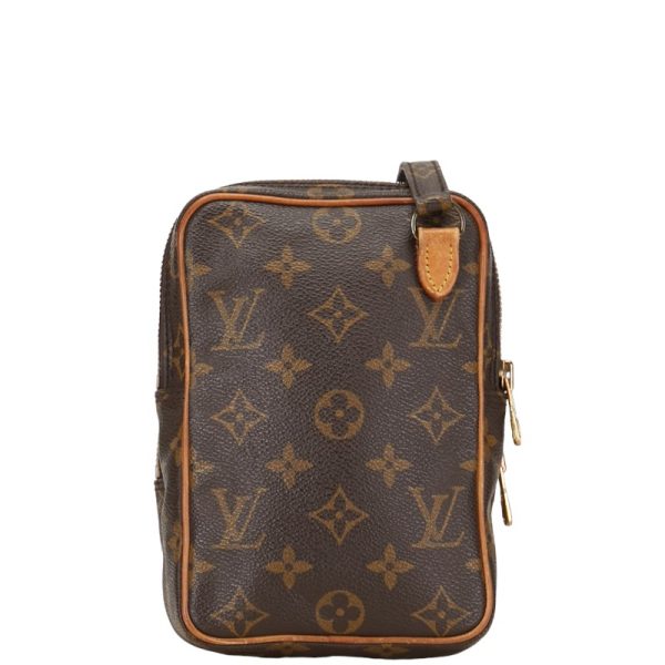 222 51936 3 Louis Vuitton Monogram Mini Amazon Shoulder Bag M45238 Brown