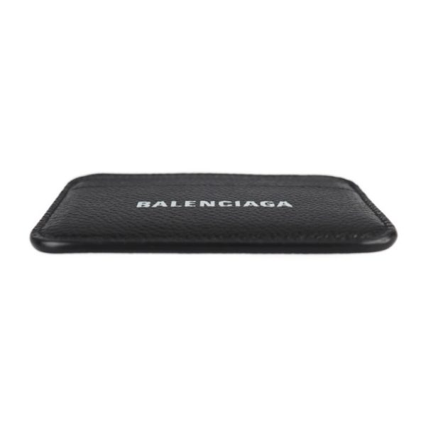 2221023008188 4 Balenciaga Leather Card Case Black