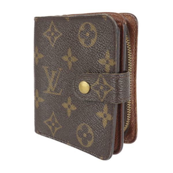 2221041001020 2 Louis Vuitton Monogram Canvas Wallet Brown