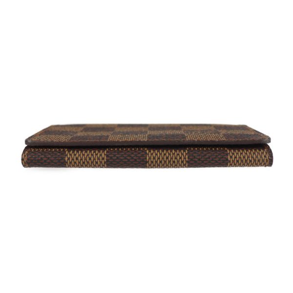 2221073007101 4 Louis Vuitton Card Case Damier Canvas Brown