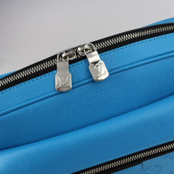 2221123010186 7 Louis Vuitton Outdoor PM Shoulder Bag Blue Series