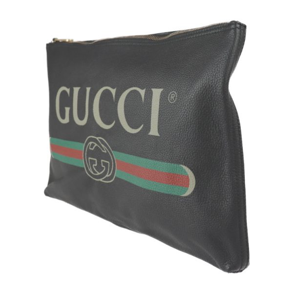 2221123010189 2 Gucci Portfolio Bag Leather Black